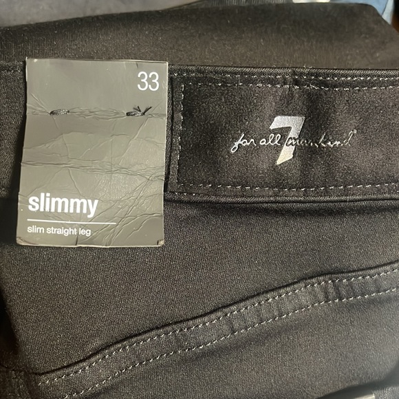 NWT | 7 for all mankind Luxe Sport slimmy - Picture 4 of 6
